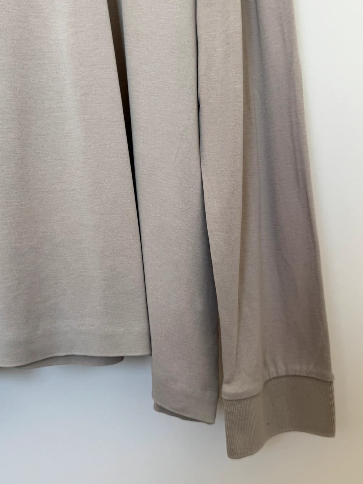 Polo manches longues BOSS beige taupe coton Pima taille XXL - SC2609148 - Photo 6/10
