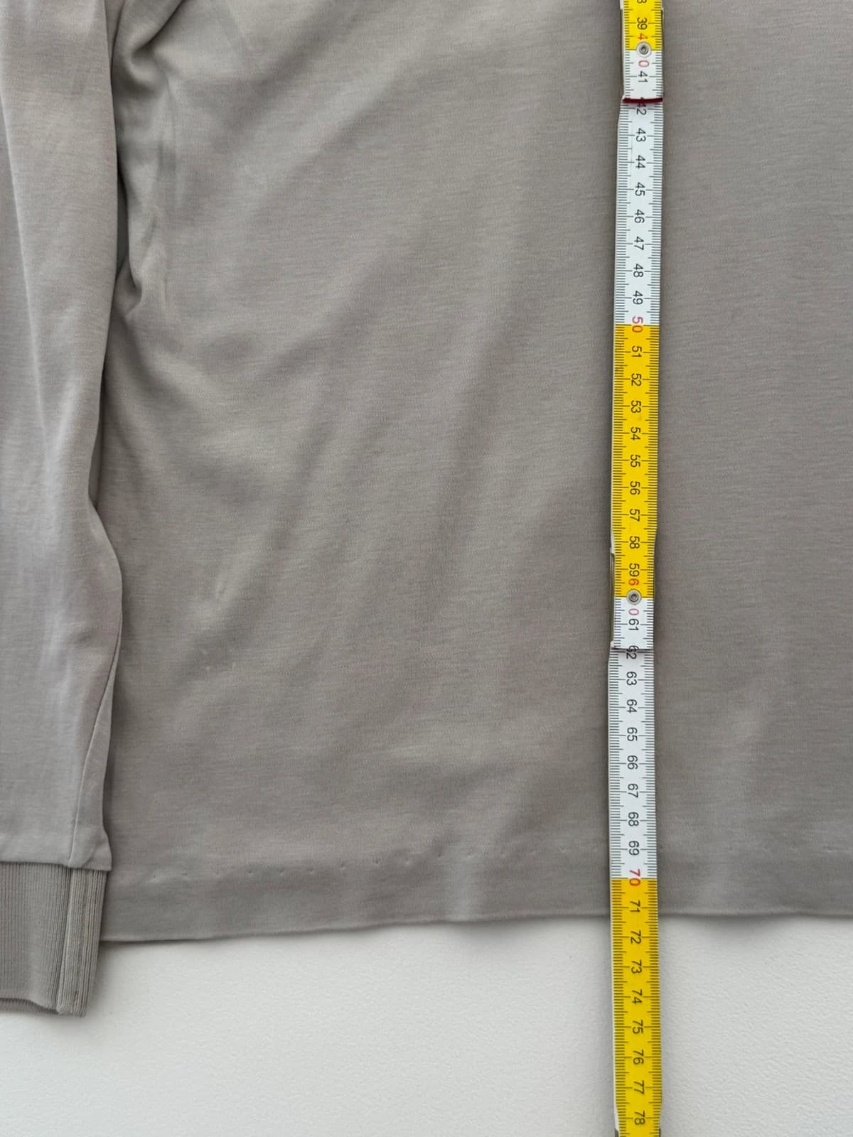 Polo manches longues BOSS beige taupe coton Pima taille XXL - SC2609148 - Photo 10/10