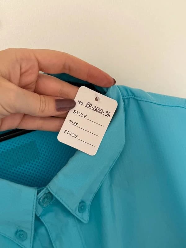 Chemise de pêche Columbia PFG Omni Shade bleu turquoise taille XL - FP260994 - Photo 3/12