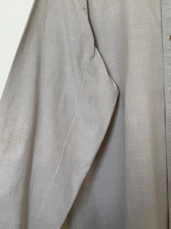 Chemise slim fit Timberland gris taupe manches longues taille XL - BR2609132 - Photo 5/7