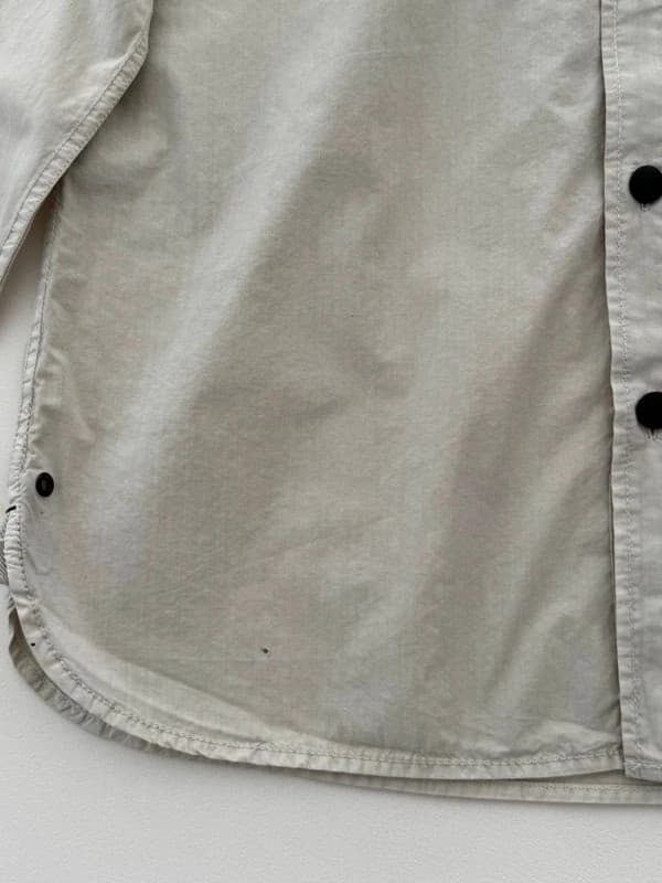 Chemise Converse One Star beige sable style militaire workwear taille M - BR2609130 - Photo 10/12
