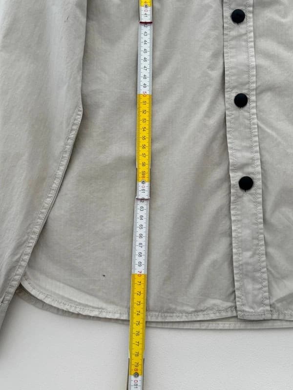 Chemise Converse One Star beige sable style militaire workwear taille M - BR2609130 - Photo 12/12
