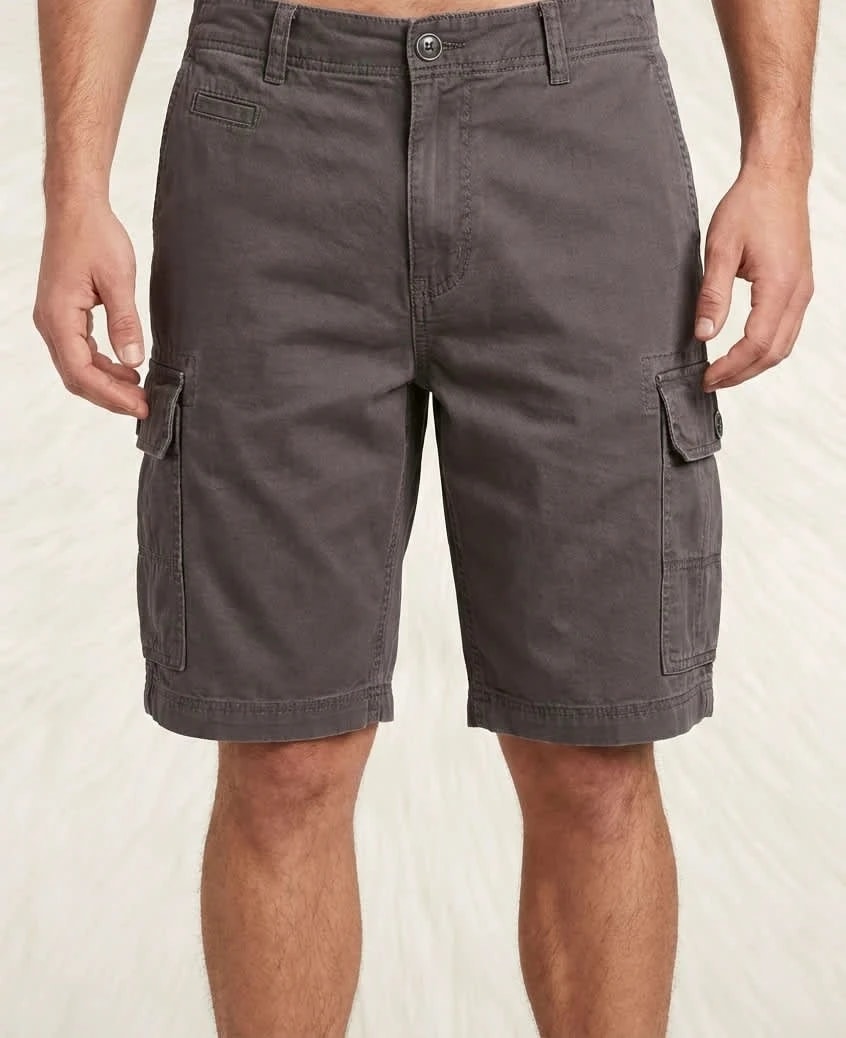 Cargoshorts i antracitgrå fra Arizona Jean Co, størrelse W33