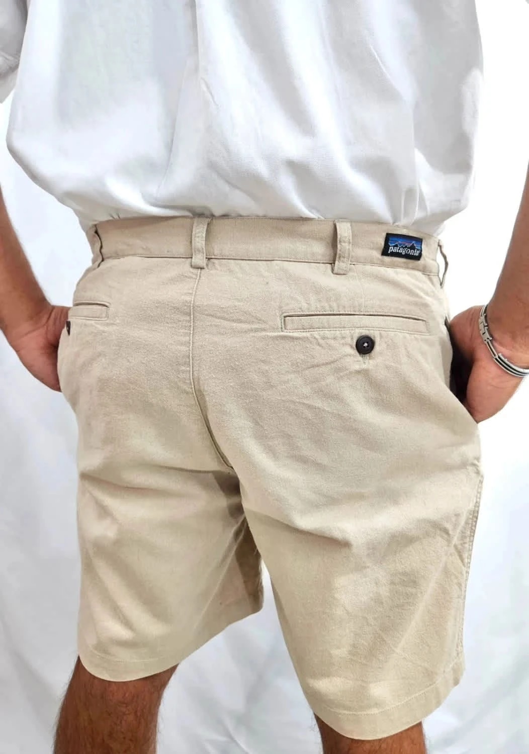 Short chino beige Patagonia 100% coton W36