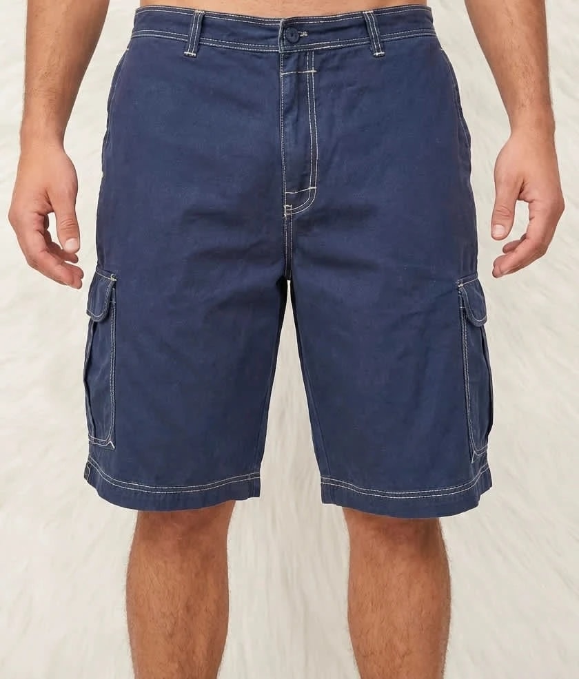 Short cargo Bugle Boy marine style Y2K taille W40