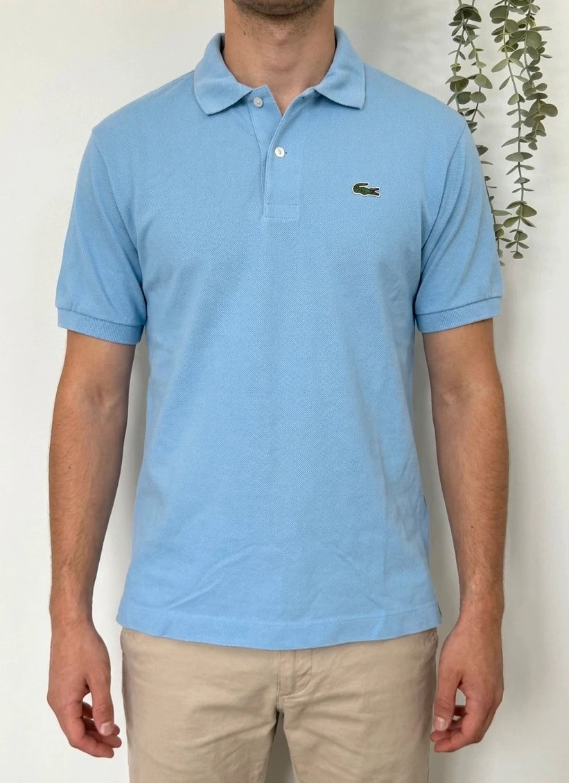 Polo piqué Lacoste błękitne rozmiar 5/L - PP2603302