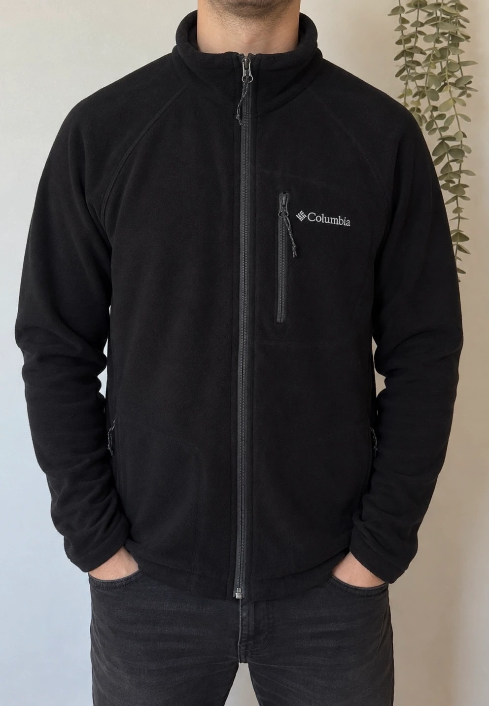 Veste polaire Columbia Fast Trek II Full Zip noire taille M - FP2607148