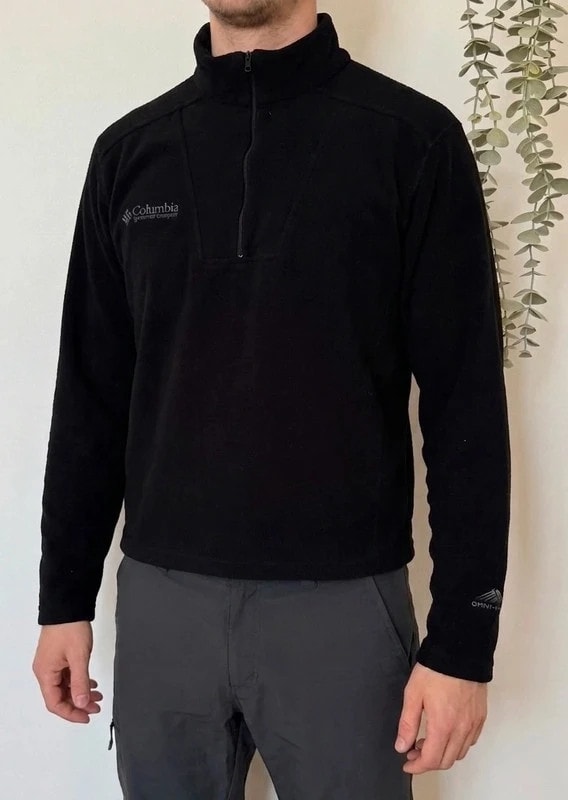 Polaire Columbia Omni-Therm Adaptive noire demi-zip taille L - FP2607132