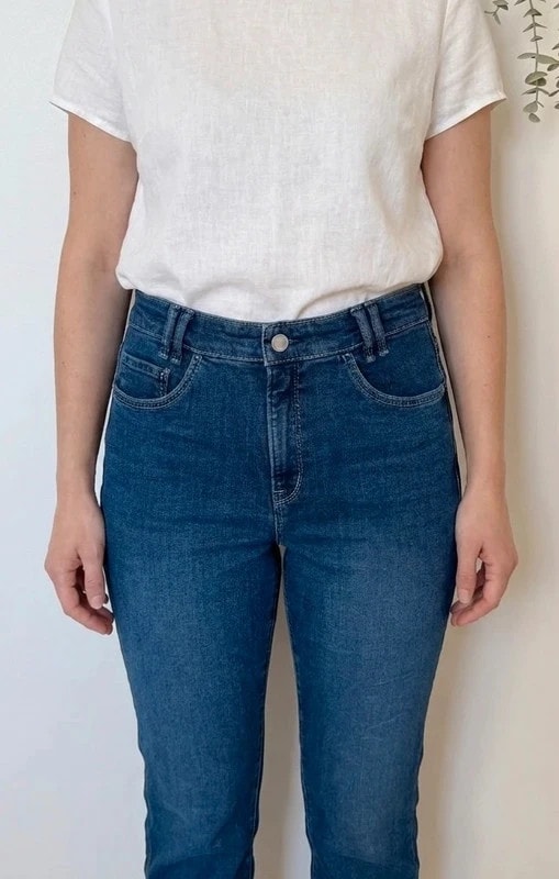Jean slim Salsa Push In Glamour bleu brut taille W33 L32/ FR 42 - SC2606142
