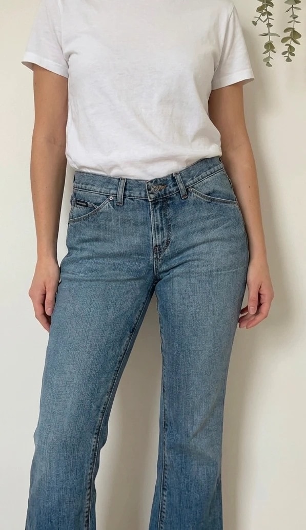 Jean bootcut Calvin Klein Jeans bleu taille W28 L32