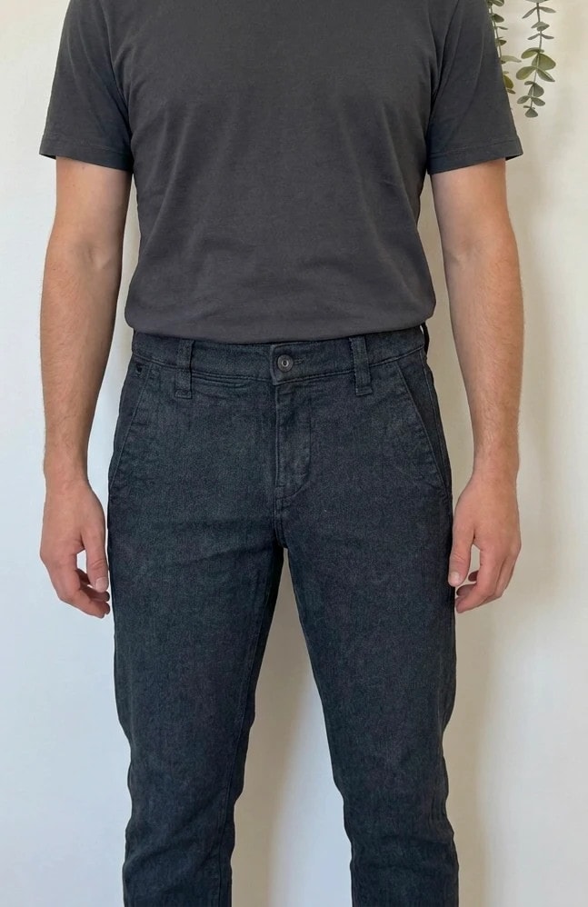 Pantalon chino skinny G-Star Raw gris anthracite taille W28/L32