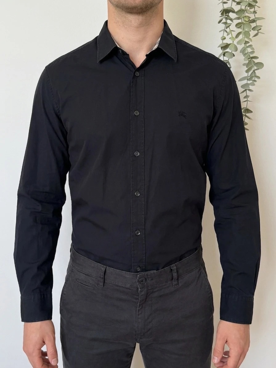 Chemise Burberry Brit noire check col taille XXL - SK260667