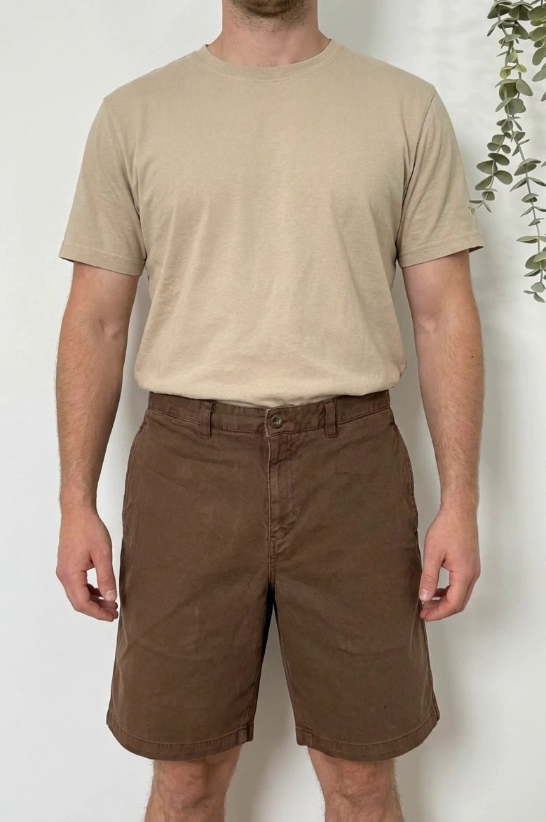 Short chino Eddie Bauer marron taille W35 - PP2603157
