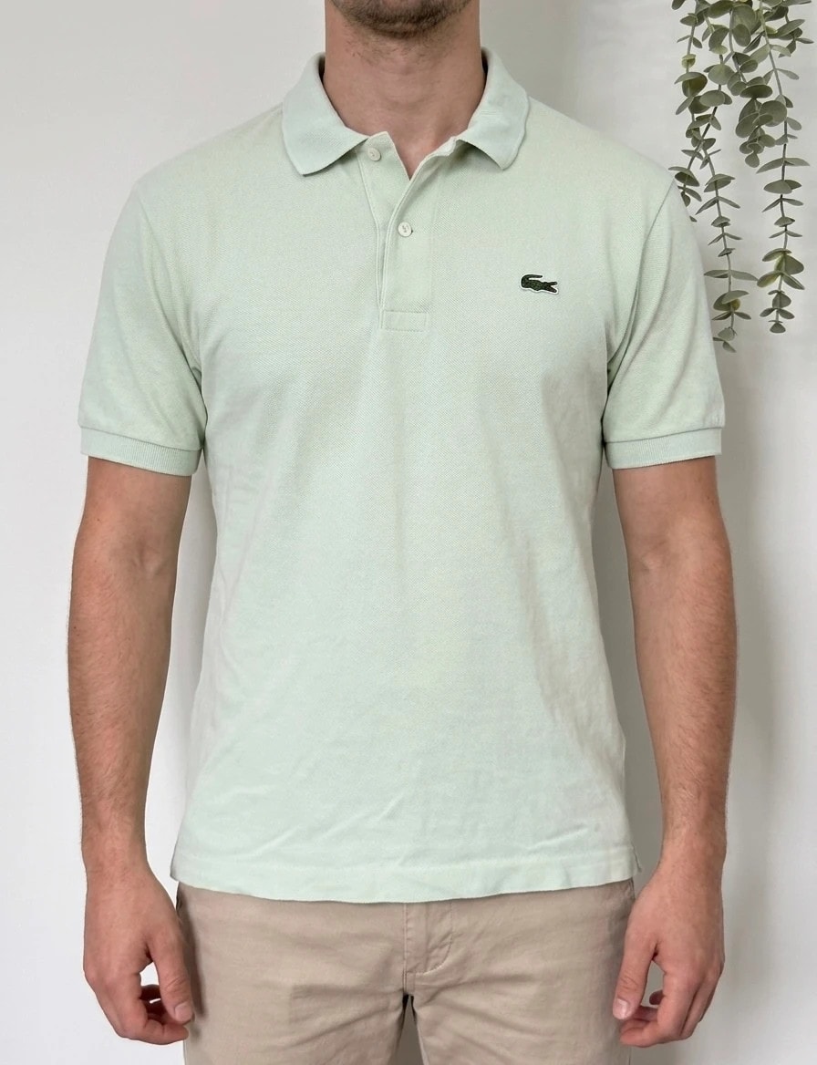 Polo piqué Lacoste vert d’eau taille 4/M - PP2603261