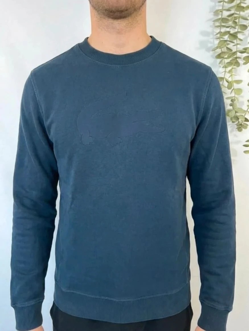 Sweat/Crewneck bleu marine Lacoste taille XS