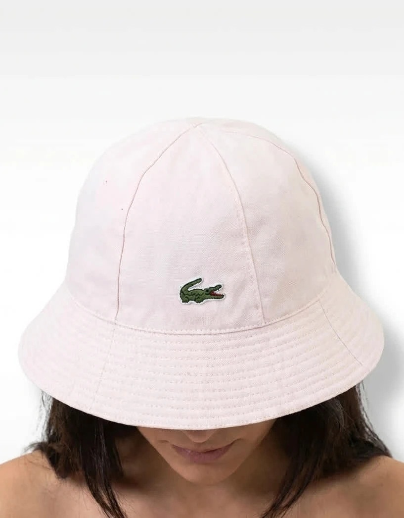 Bob Lacoste vintage rose pâle Made in France logo brodé