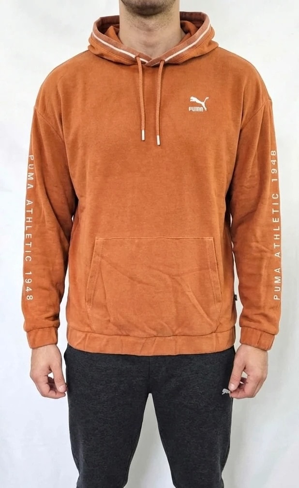 Sweat à capuche Puma orange édition limitée