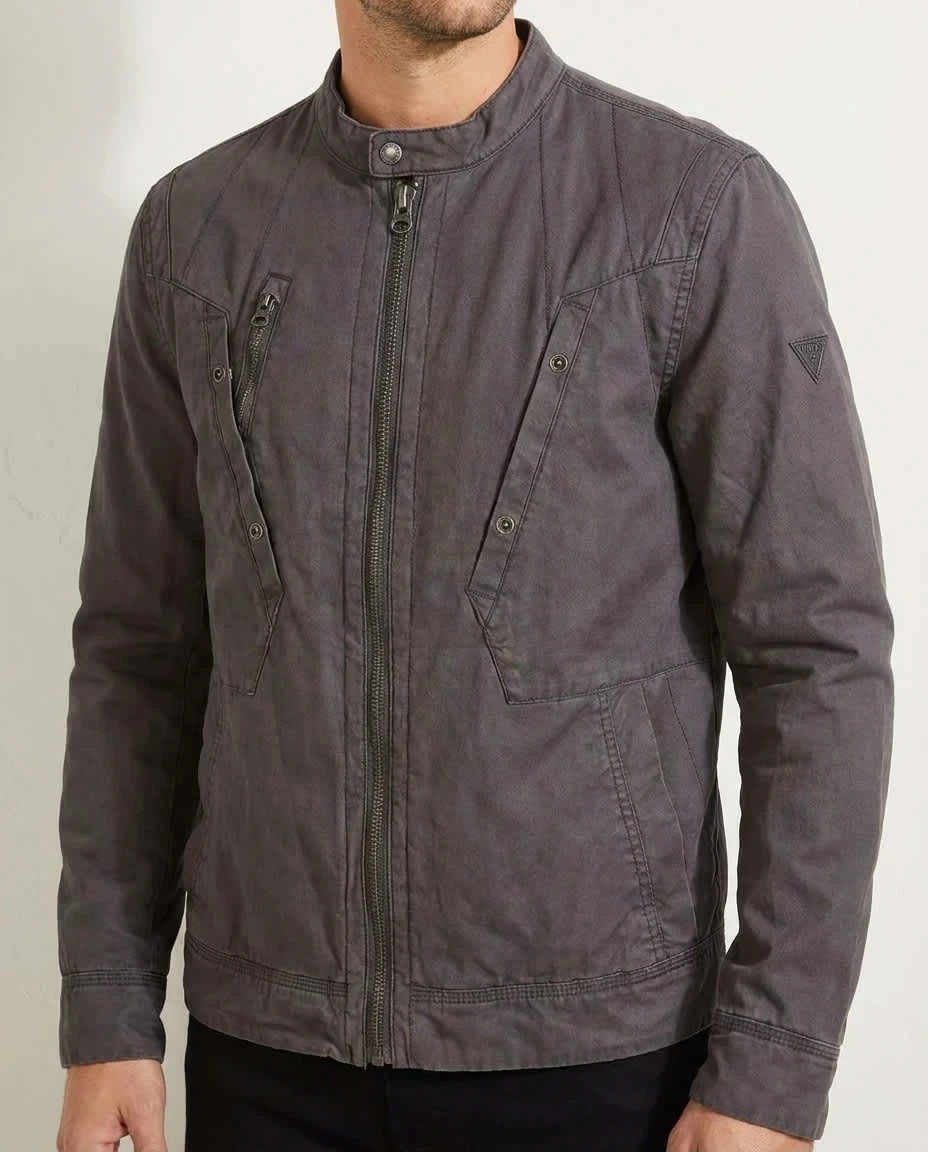 Blouson Guess gris taille S