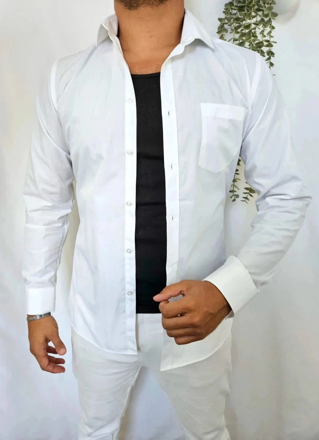 Chemise blanche Slim Fit George taille M