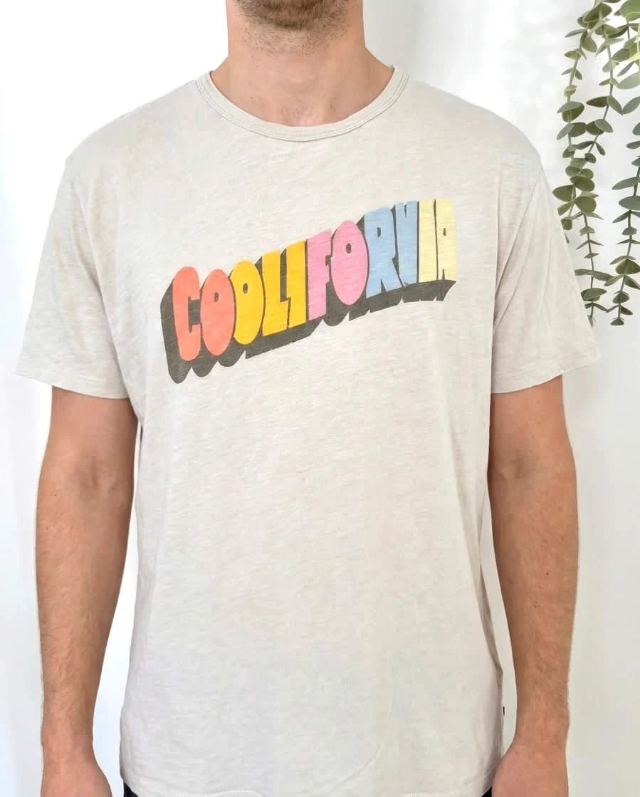 T-shirt coton Levi’s beige Coolifornia logo imprimé taille XXL - FP2512121