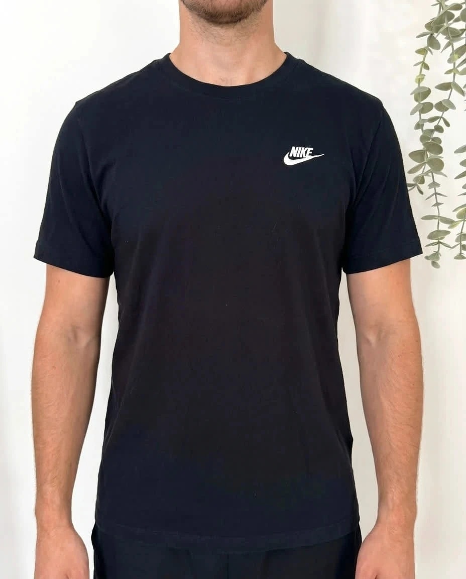 T-shirt Nike coton noir logo brodé taille XS - FP2512126