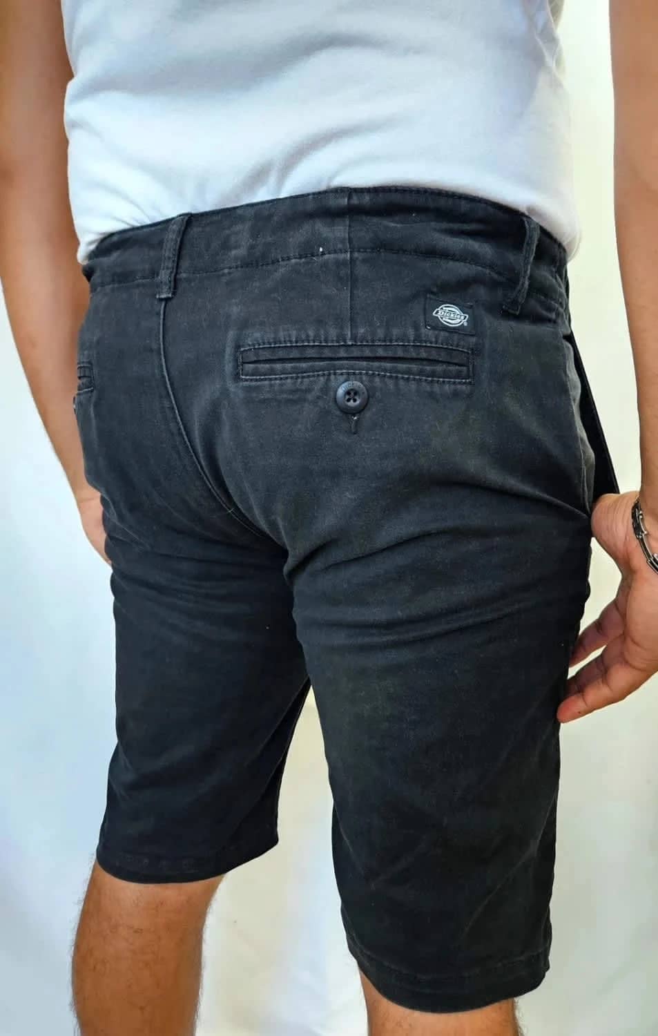 Short chino Dickies noir élastique taille 44