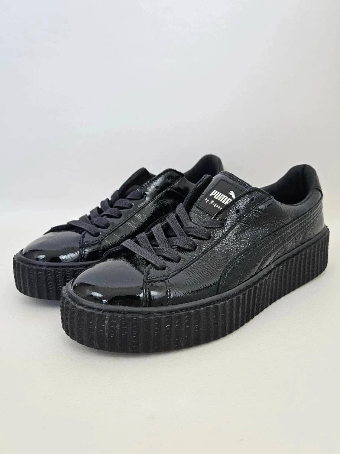Sneakers Puma x Fenty by Rihanna Creepers noires vernies taille 40.5