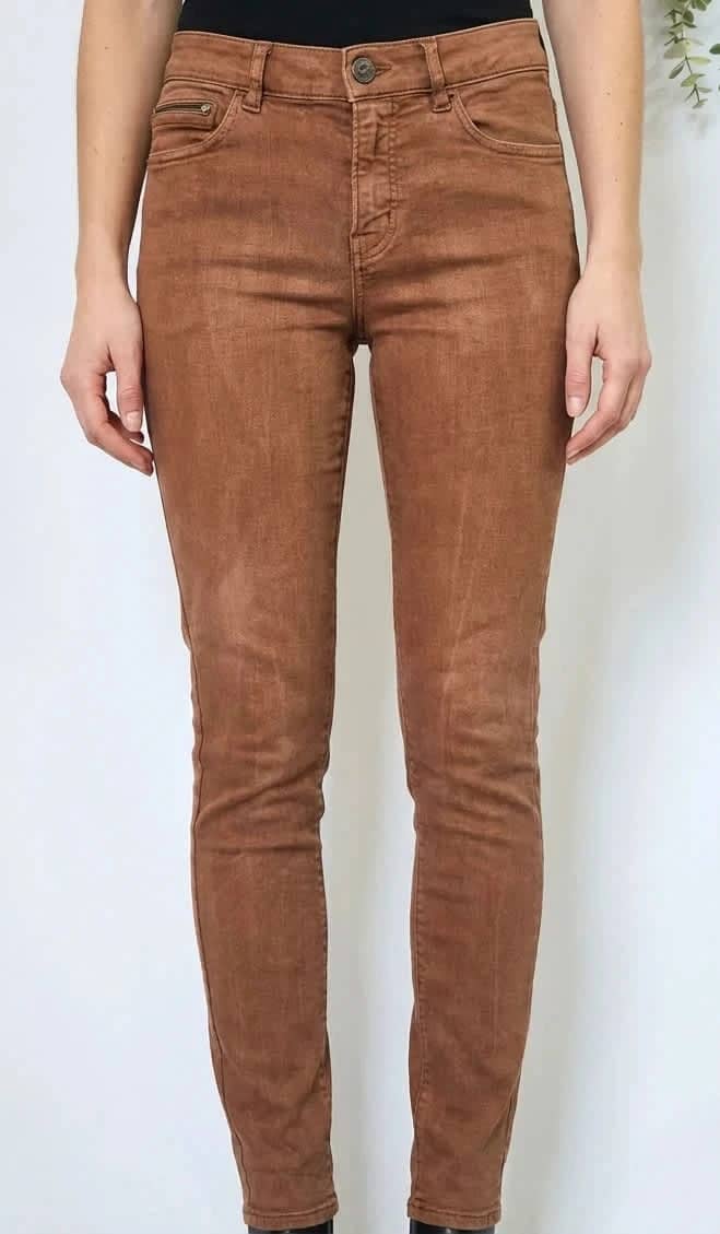 Pantalon marron Skinny The Kooples taille XS