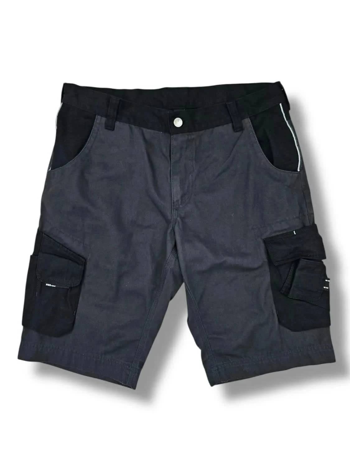 Short de travail cargo FHB Theo noir taille 48 multi-poches