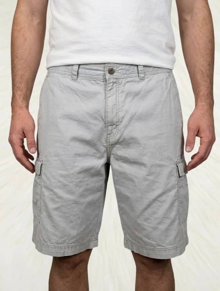 Short cargo Savane kaki clair taille W38