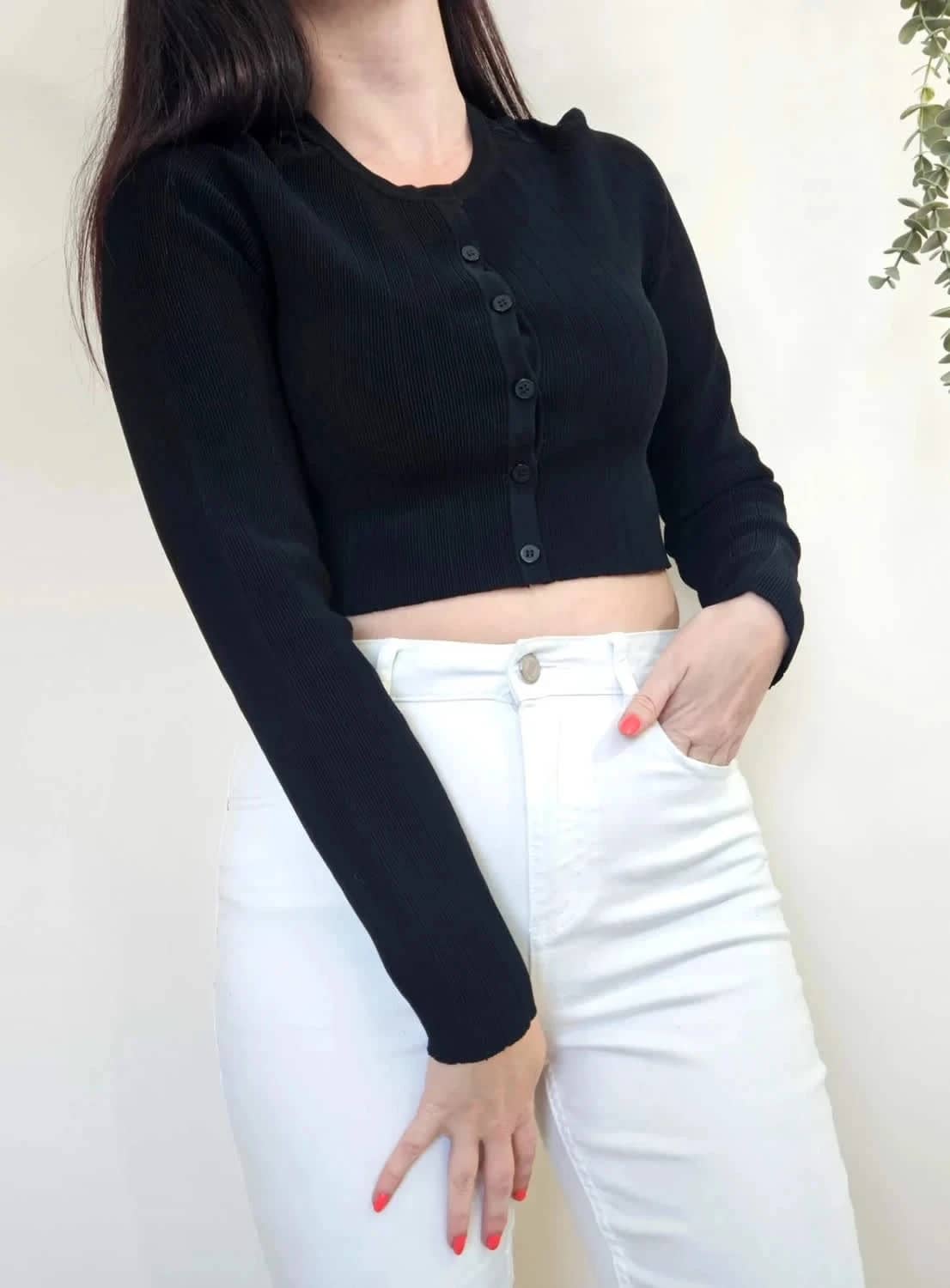 Veste courte noire Zapa taille S