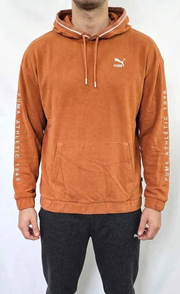 Sweat à capuche Puma orange édition limitée