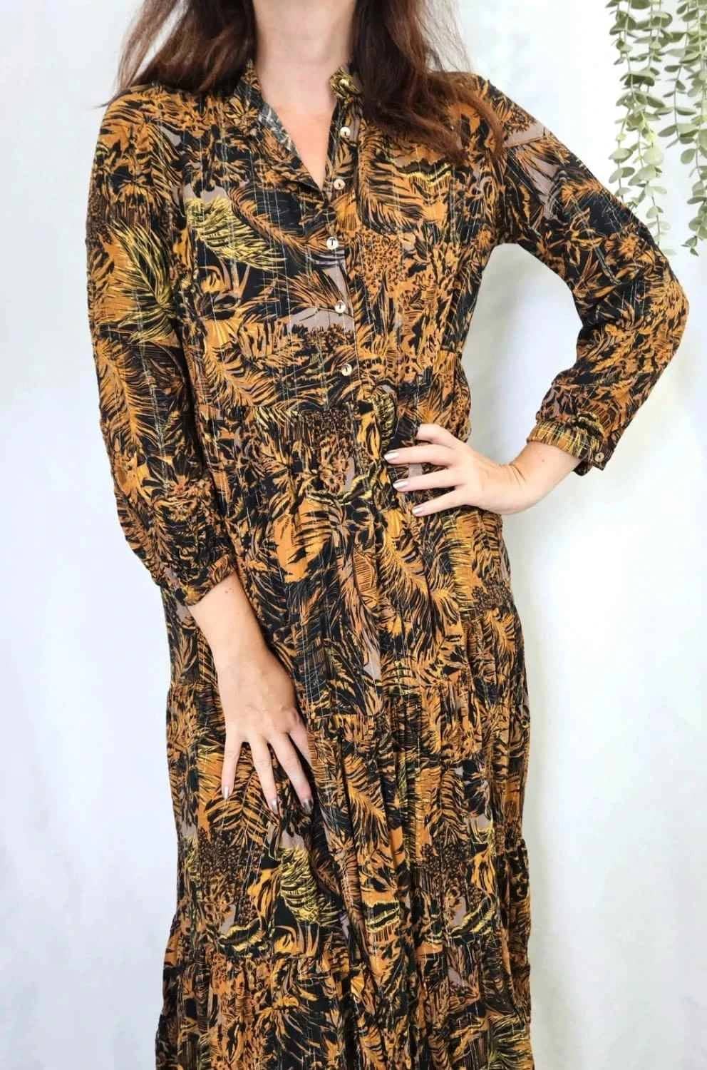 Robe longue manches longues Jöwell taille S
