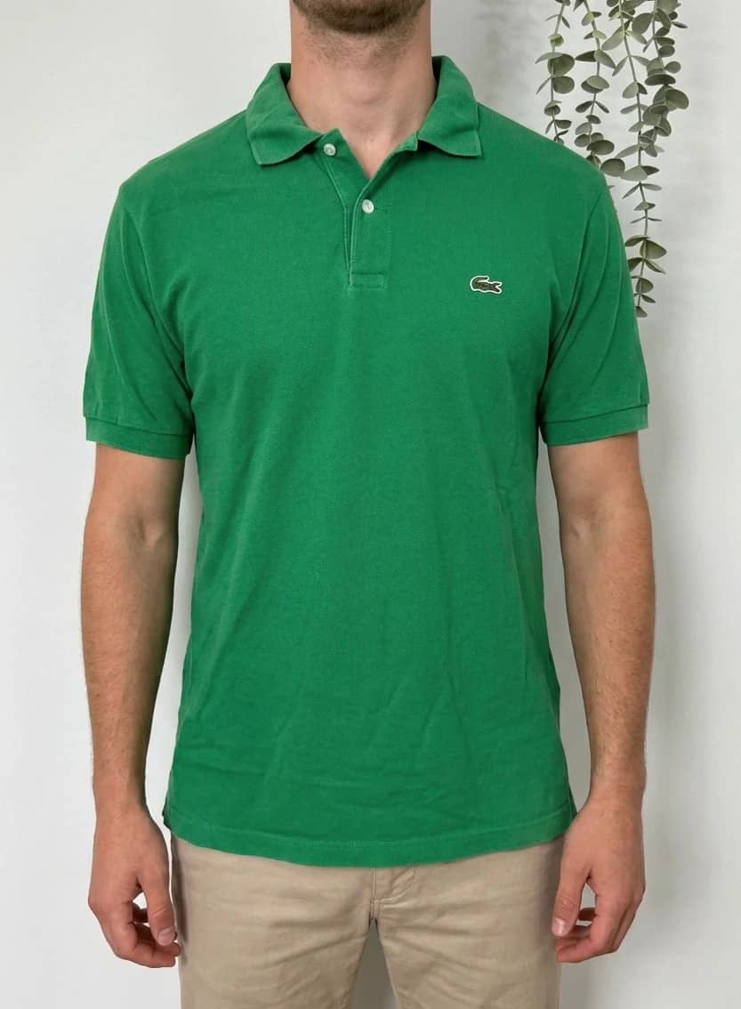 Polo piqué Lacoste vert vif taille 7/XL - PP2603247