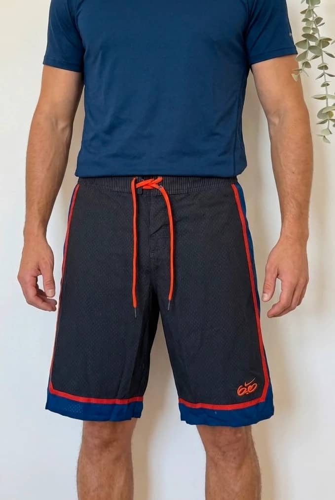 Short de bain Nike 6.0 noir bleu orange taille 30/M - PP2603195