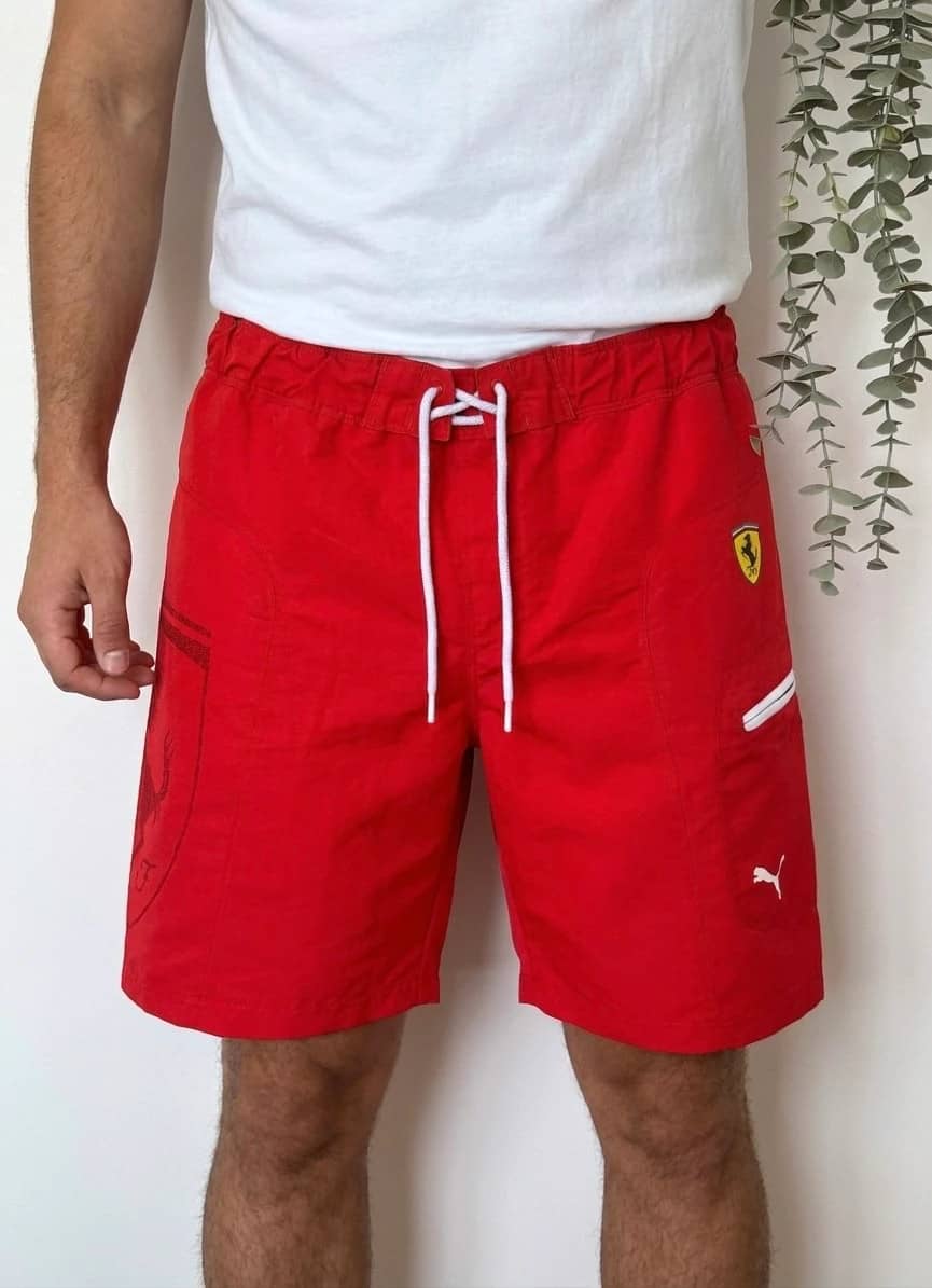 Short de bain Puma Ferrari rouge taille M - SK260627