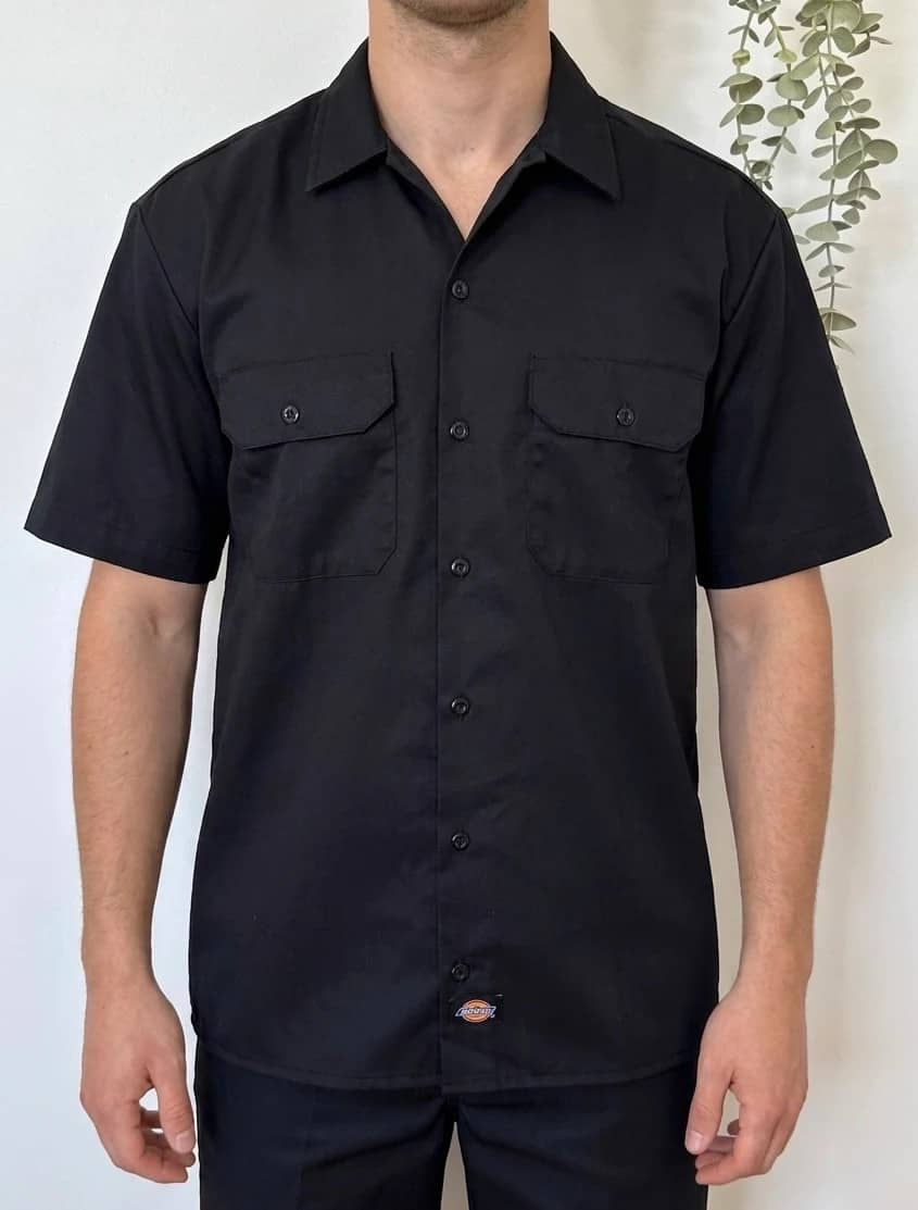 Chemise manches courtes Dickies Icons workwear noire taille M - SK260610