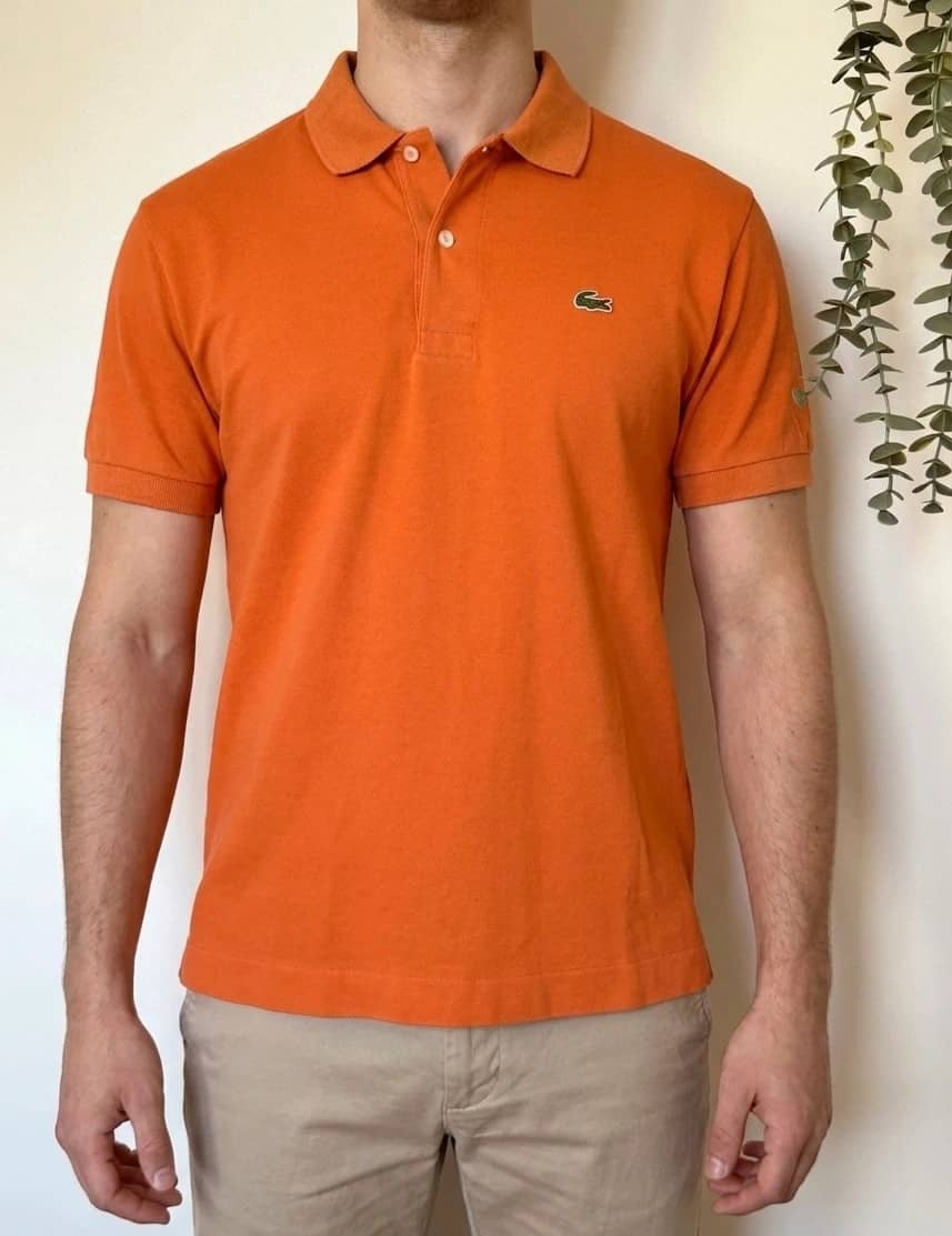 Polo piqué Lacoste orange taille 5/L - SK2606104