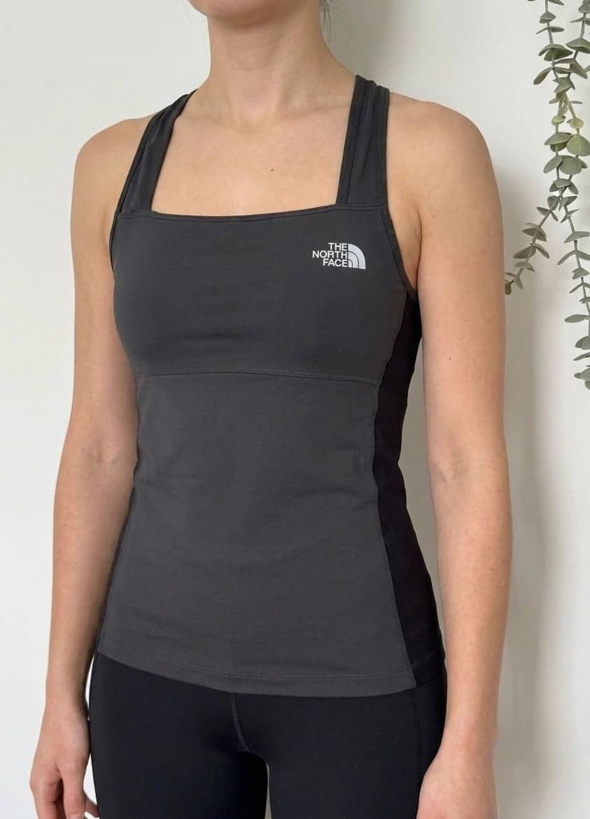 Débardeur sport The North Face brassière intégrée gris noir femme taille S - FP260798